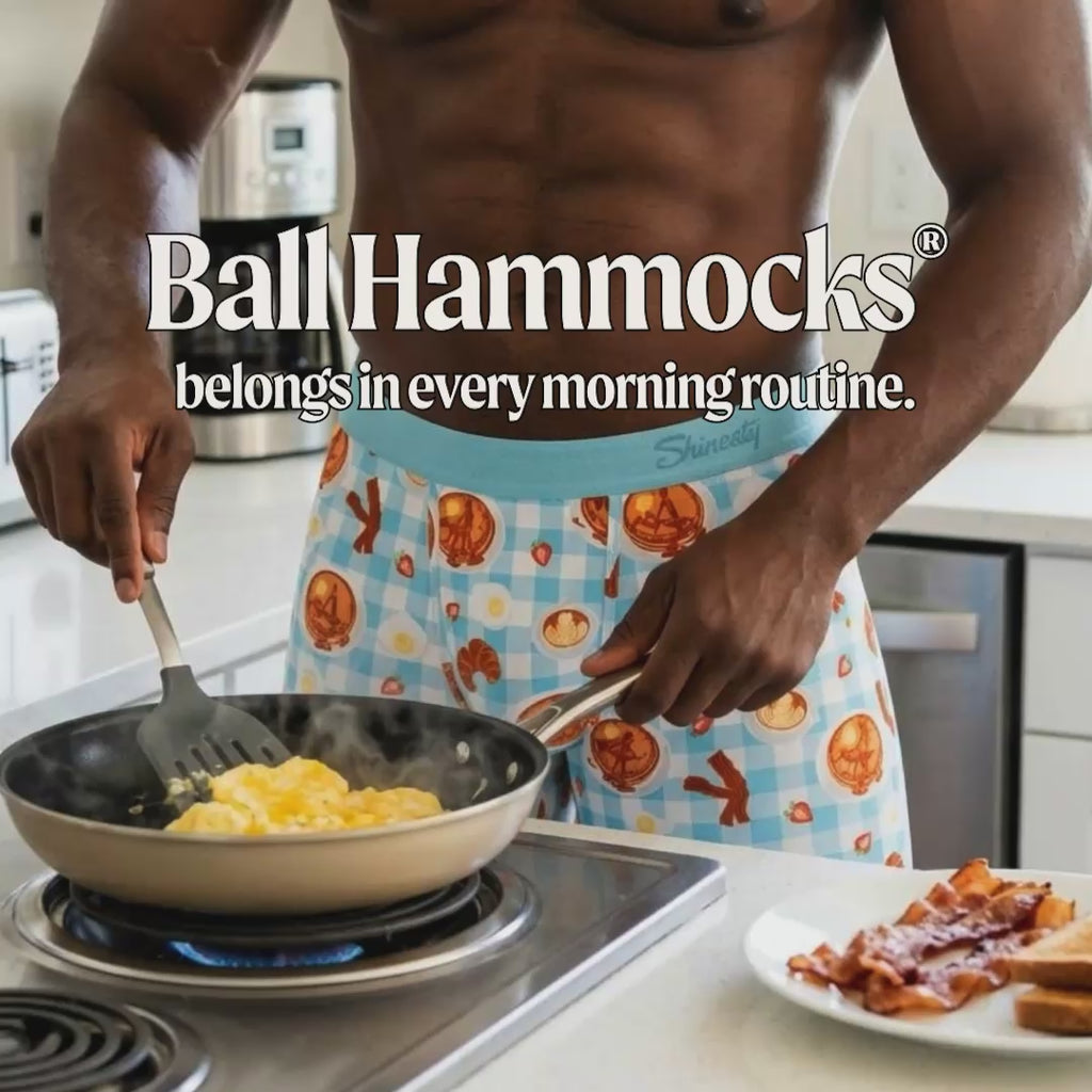 The Good Moaning | Naughty Breakfast Ball Hammock® Pouch Underwear - Shinesty