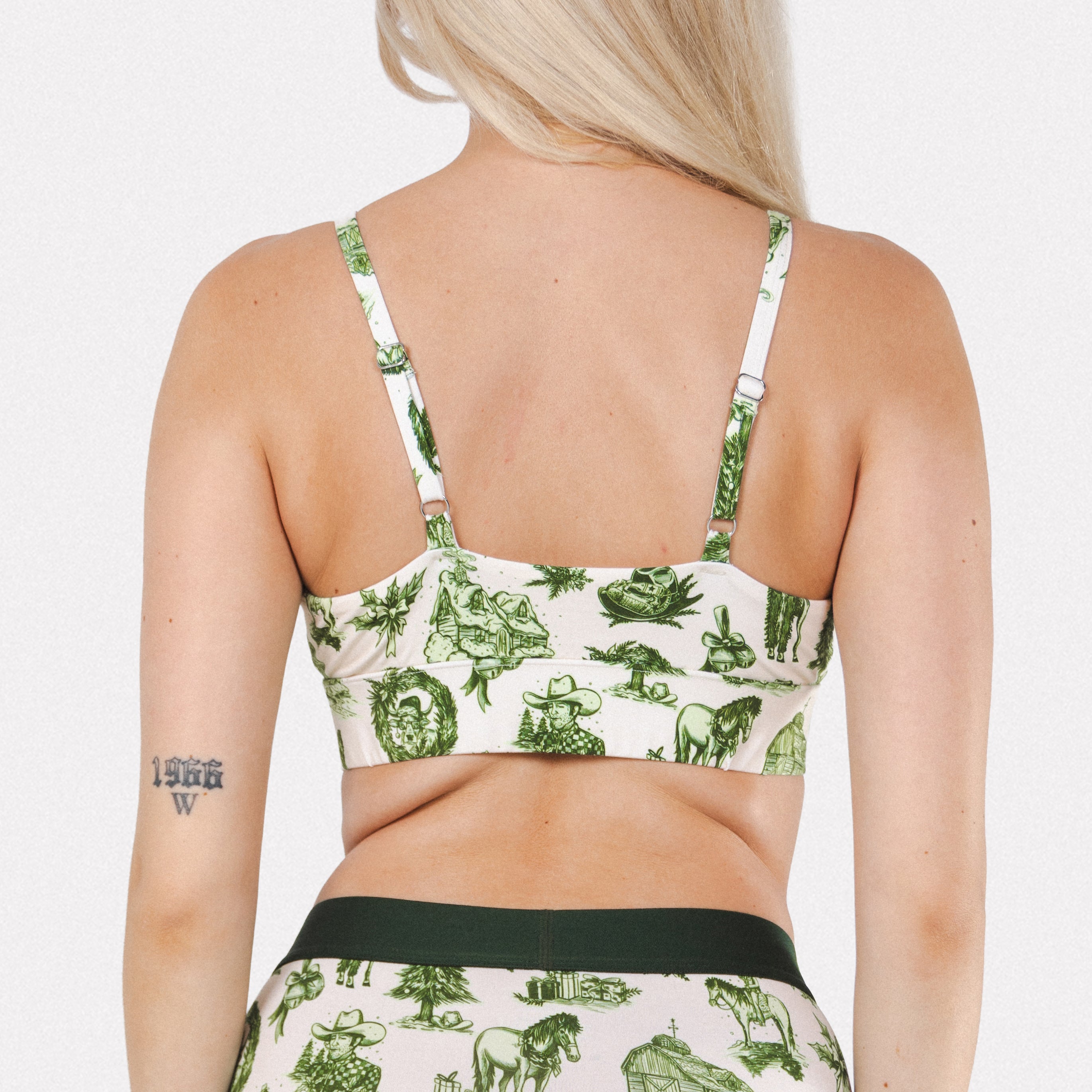 The Western Wonderland | Western Toile Boob Hammock™ Scoop Bralette - Shinesty