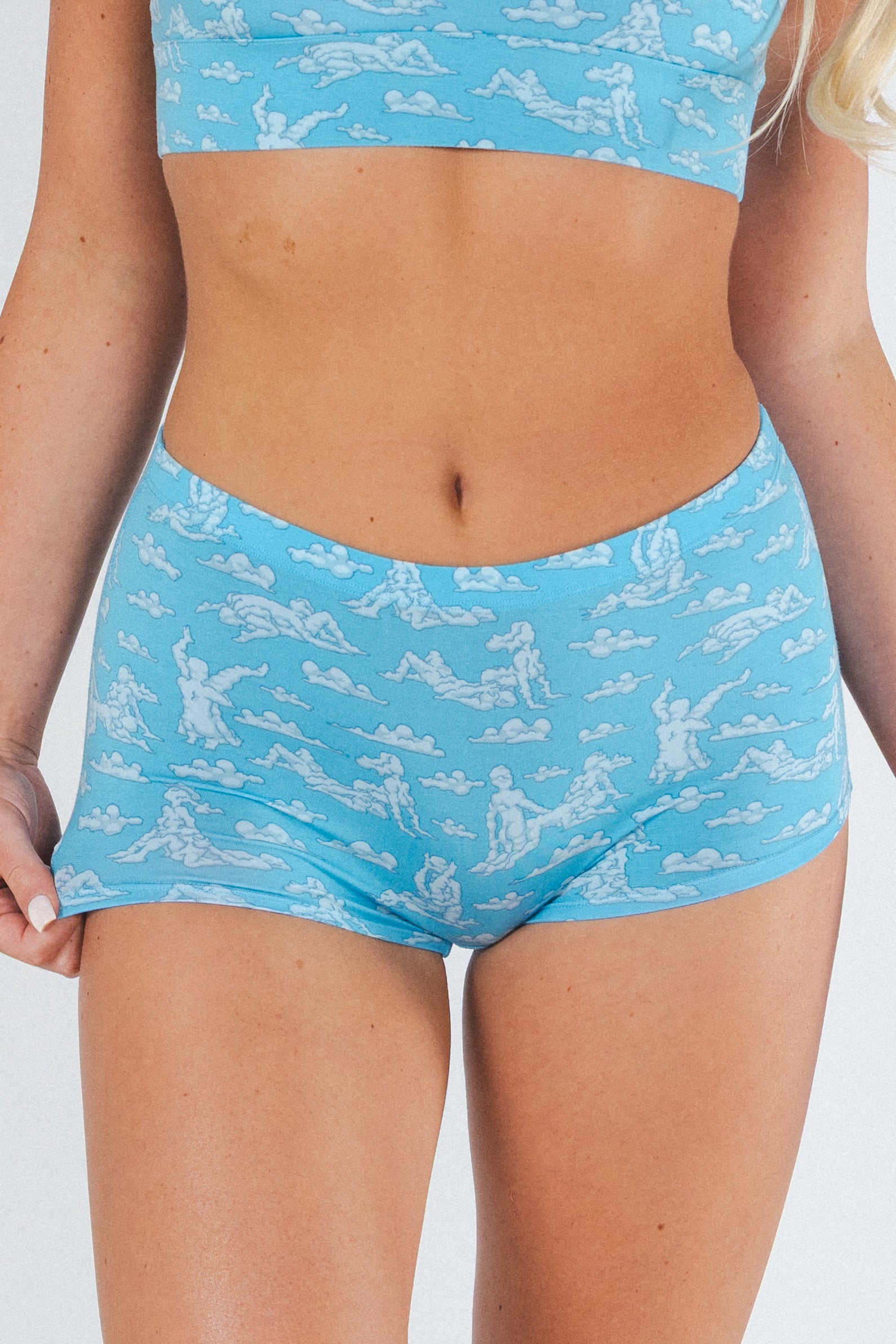 The Reverse Cloud Girl | Cloud Modal Boyshort Underwear - Shinesty