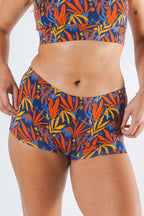The San Diego Sunrise | Tropical Foliage Modal Boyshort Underwear - Shinesty