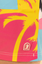 The SoCal Summer | Black and Pink Tropical Ball Hammock® Pouch 5" Swim Trunks - Shinesty