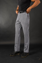 The Sophistication | Houndstooth Suit Pants - Shinesty