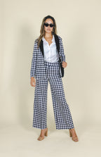 The Sophistication | Houndstooth Women's Suit Pants - Shinesty