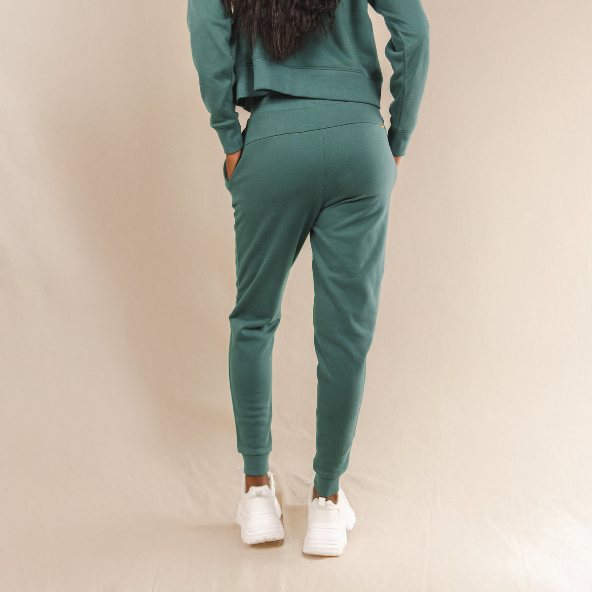 The Spruced Up | Green Sexy Terry™ Women’s Lounge Joggers - Shinesty