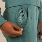 The Spruced Up | Green Sexy Terry™ Women’s Lounge Joggers - Shinesty