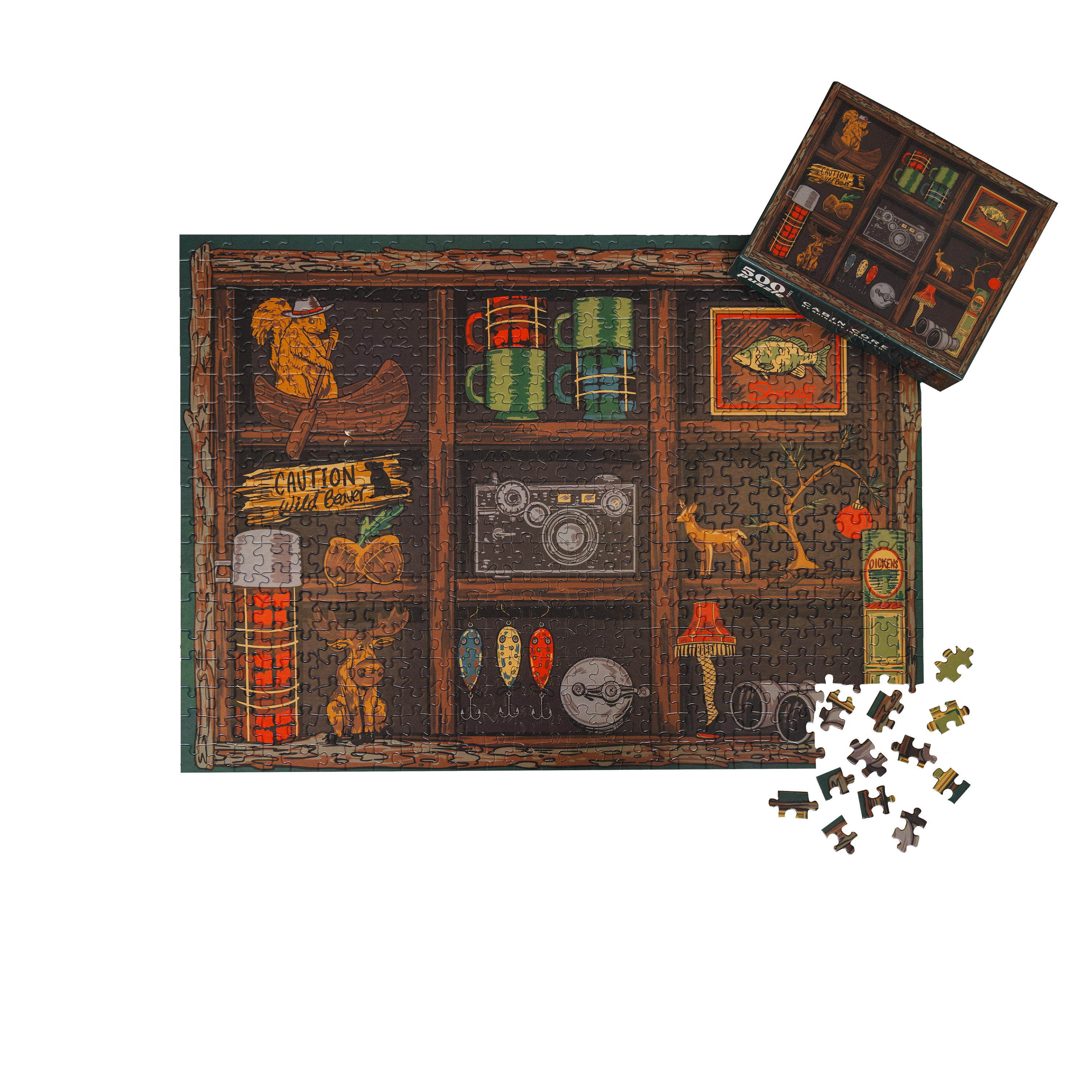 The Cabin Core | Cabin Scene Puzzle - Shinesty