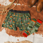 The Cowboy Christmas | Holiday Western Boxers - Shinesty