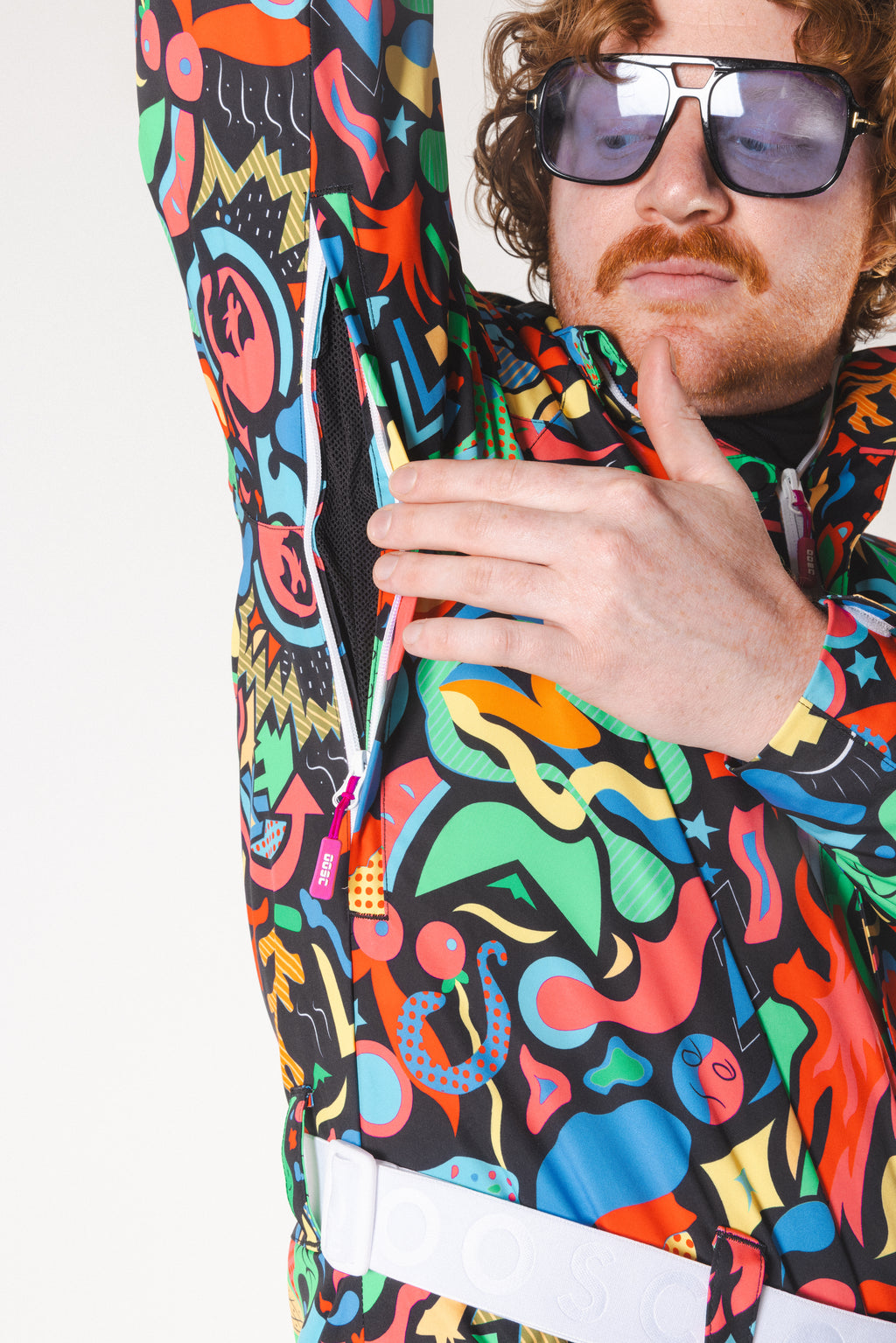 The Stairway to Heaven | Trippy One Piece Ski Suit - Shinesty
