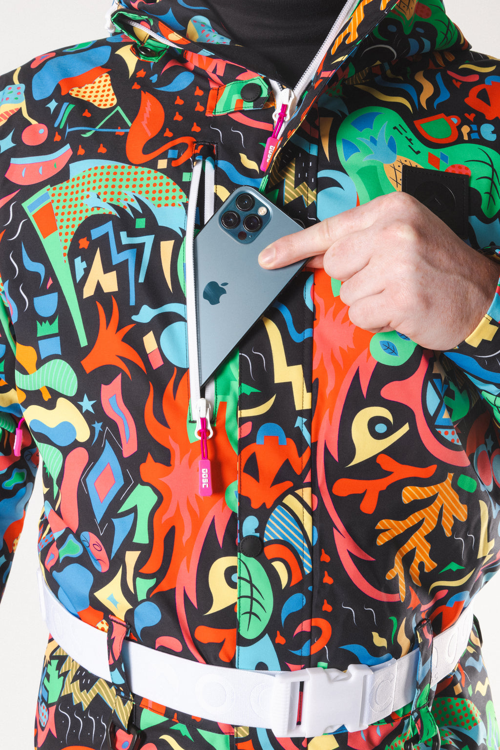 The Stairway to Heaven | Trippy One Piece Ski Suit - Shinesty