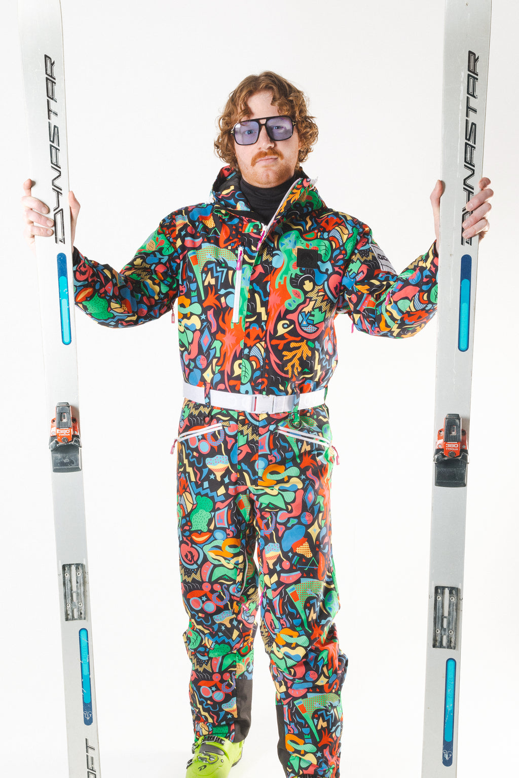 The Stairway to Heaven | Trippy One Piece Ski Suit - Shinesty