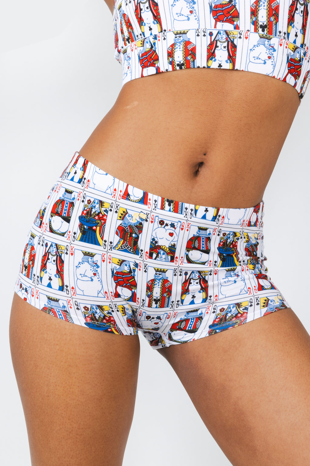 The Strip Poker | Playing Cards Modal Boyshort Underwear - Shinesty