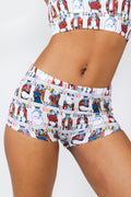 The Strip Poker | Playing Cards Modal Boyshort Underwear - Shinesty