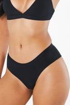 The Threat Level Midnight | Black Modal Cheeky Underwear - Shinesty