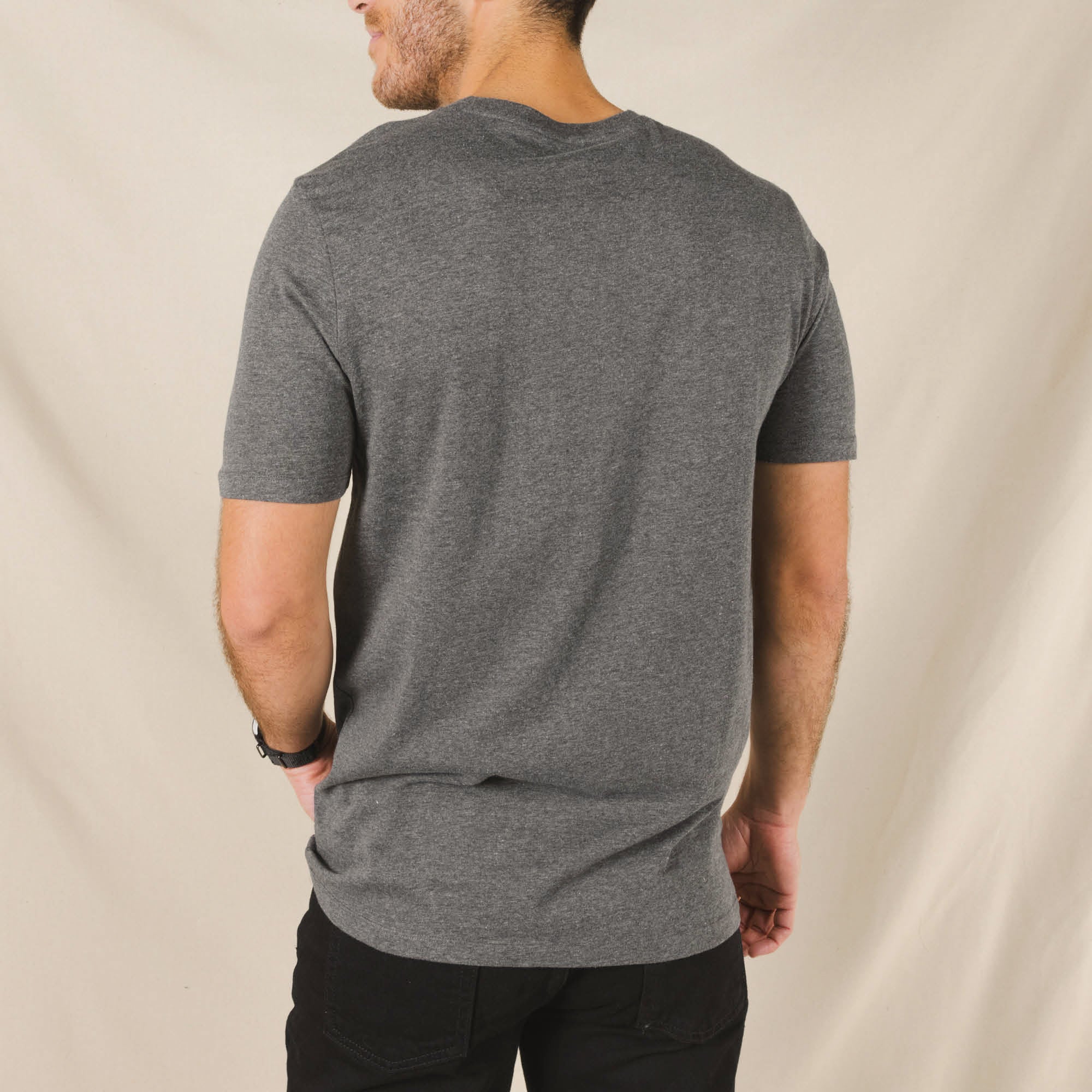 The Ash Or Pass | Dark Heather Grey Everyman™ T Shirt - Shinesty