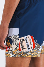 The Tidal Lager | Beer Surfer Ball Hammock® Pouch 5" Swim Trunks - Shinesty
