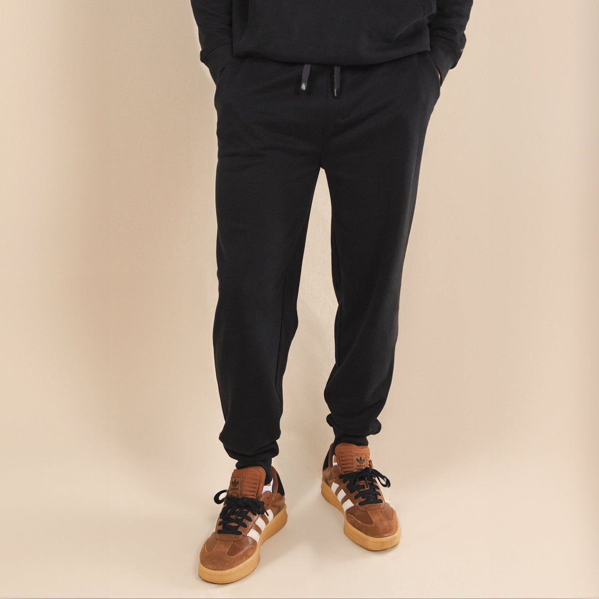 The Threat Level Midnight | Black Sexy Terry™ Men’s Lounge Joggers - Shinesty