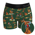 The Cowboy Christmas | Holiday Western Women’s Boxers - Shinesty