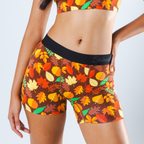 The Acorn Hoard | Fall Leaves Women’s Boxers - Shinesty