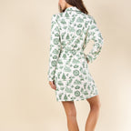 The Western Wonderland | Western Toile Short Modal Robe - Shinesty
