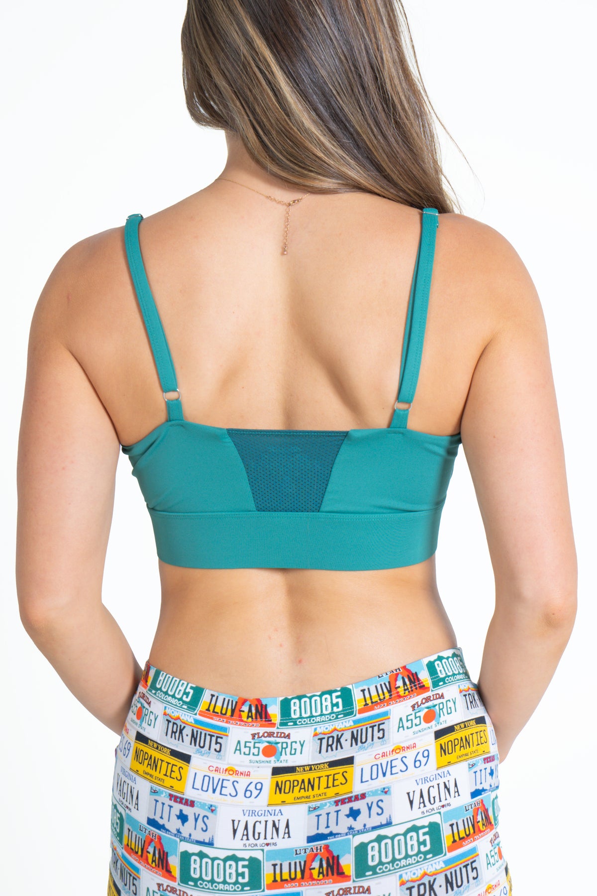 The Young Grasshopper | Green paradICE™ Boob Hammock™ Cooling Bralette - Shinesty