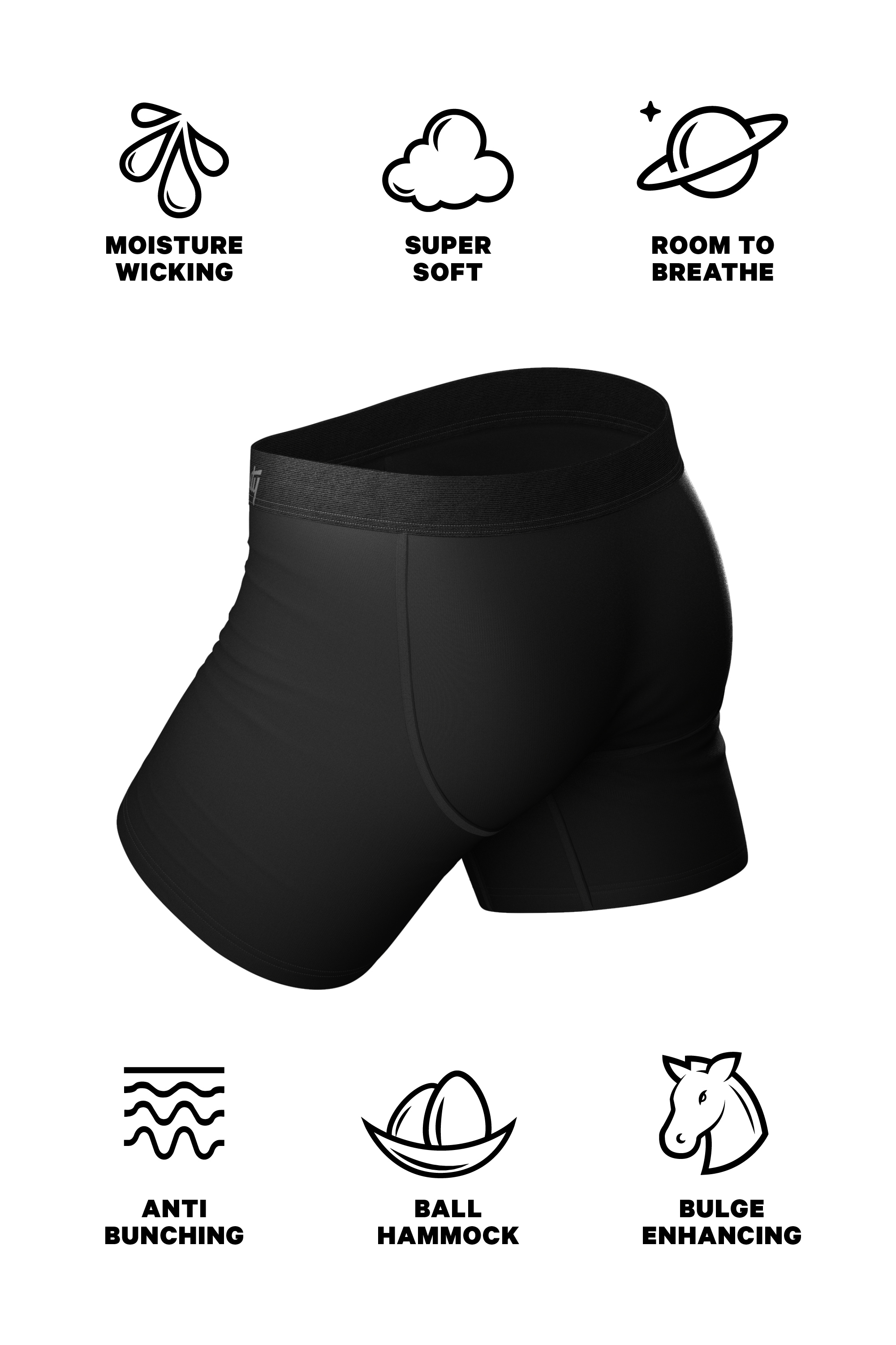 The 009 | Tuxedo Ball Hammock® Boxer Couples Matching Underwear 2 Pack - Shinesty
