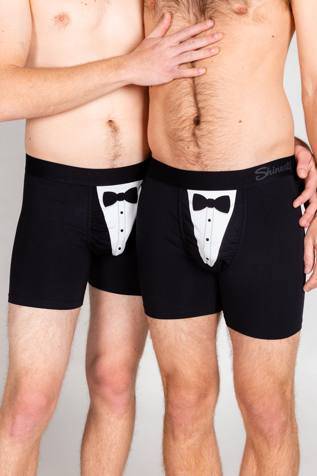 The 009 | Tuxedo Ball Hammock® Boxer Couples Matching Underwear 2 Pack - Shinesty
