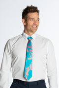 The Destination | Tropical Ultimate Pocket Tie - Shinesty