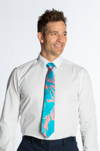The Destination | Tropical Ultimate Pocket Tie - Shinesty