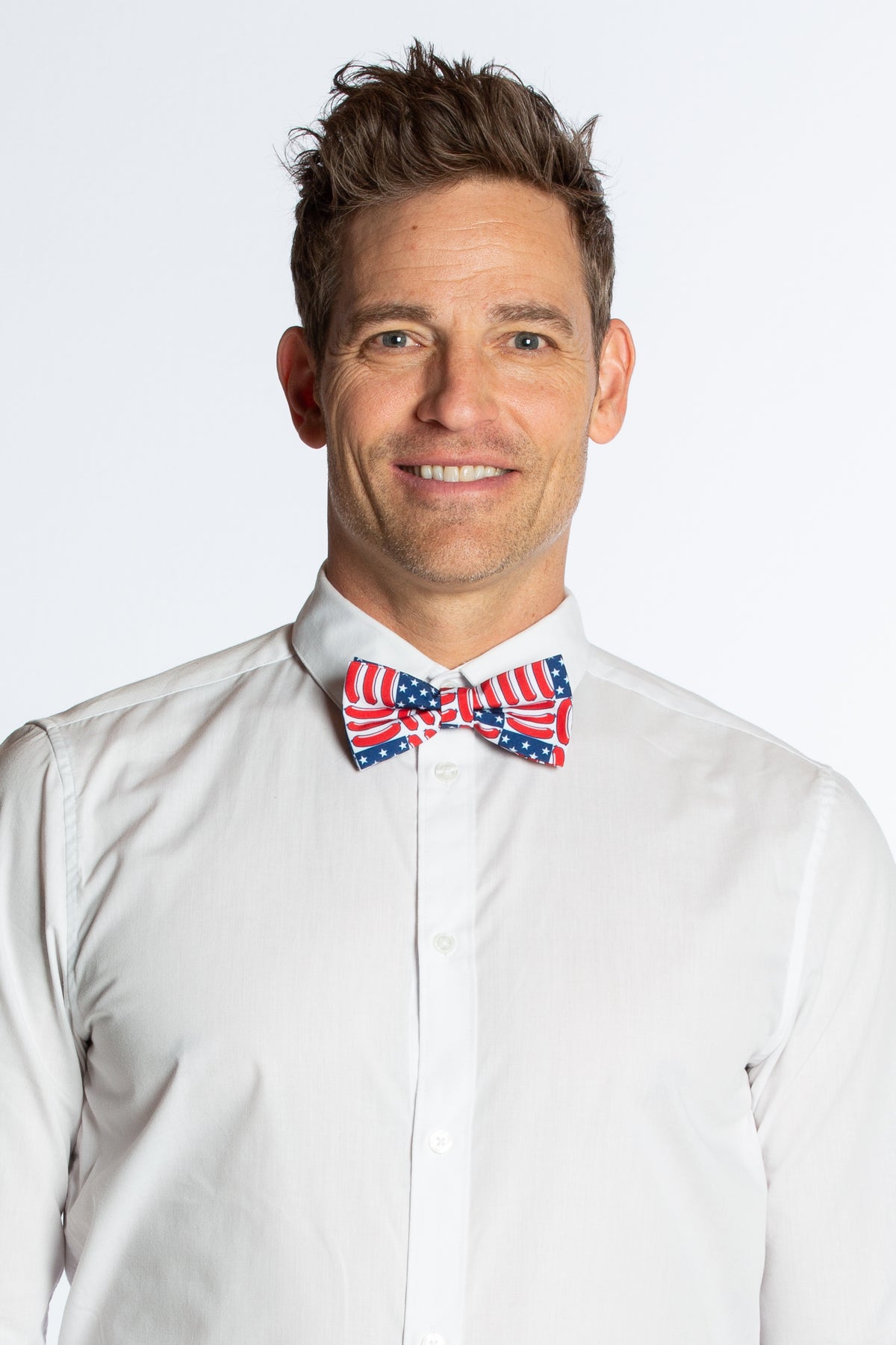 The Democracy Dog | USA Hotdog Bow Tie - Shinesty