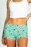 The Afternoon Arcade | Retro Geometric Modal Boyshort Underwear - Shinesty