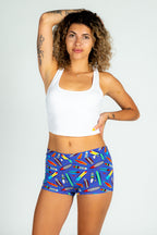 The Locals Only | Retro Surfboard Modal Boyshort Underwear - Shinesty