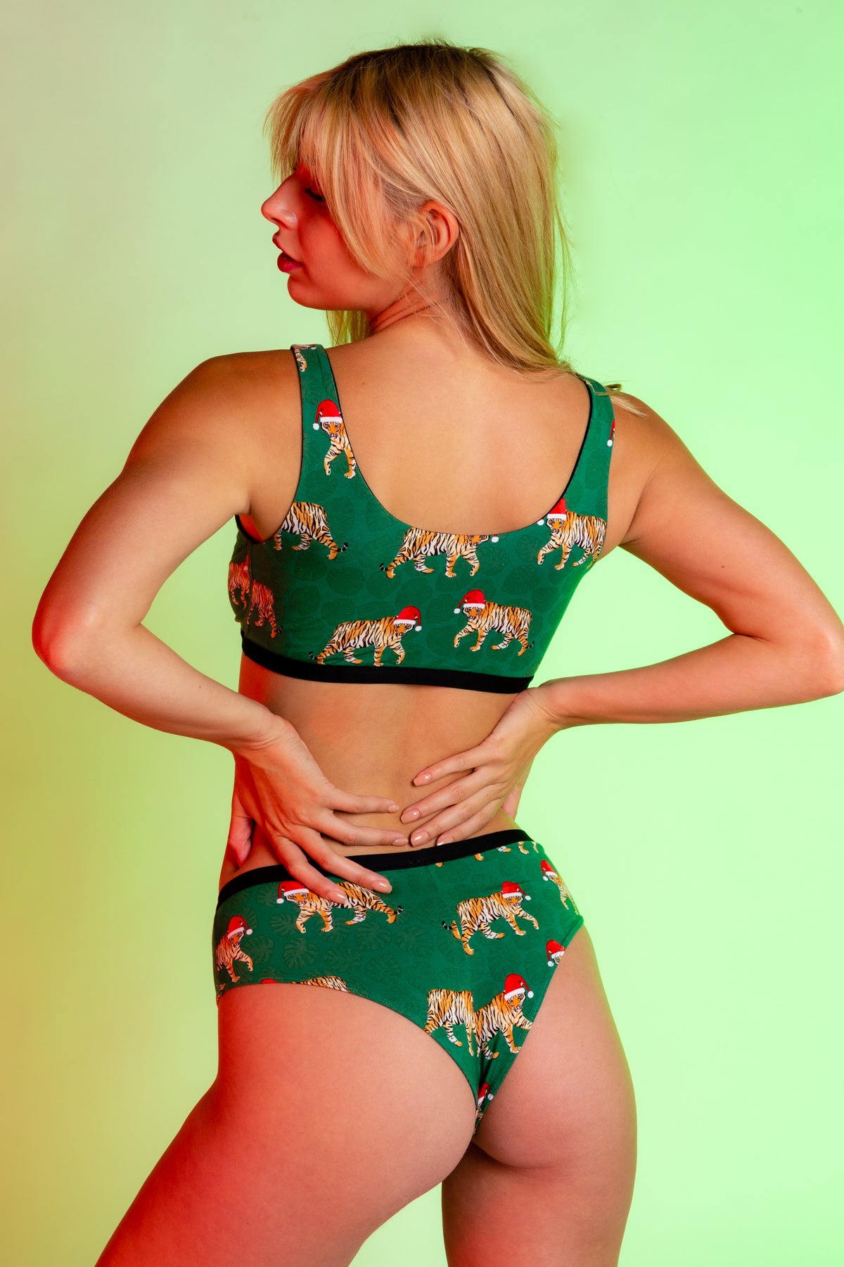 The Tinsel Tigers | Christmas Tiger Cheeky Underwear - Shinesty