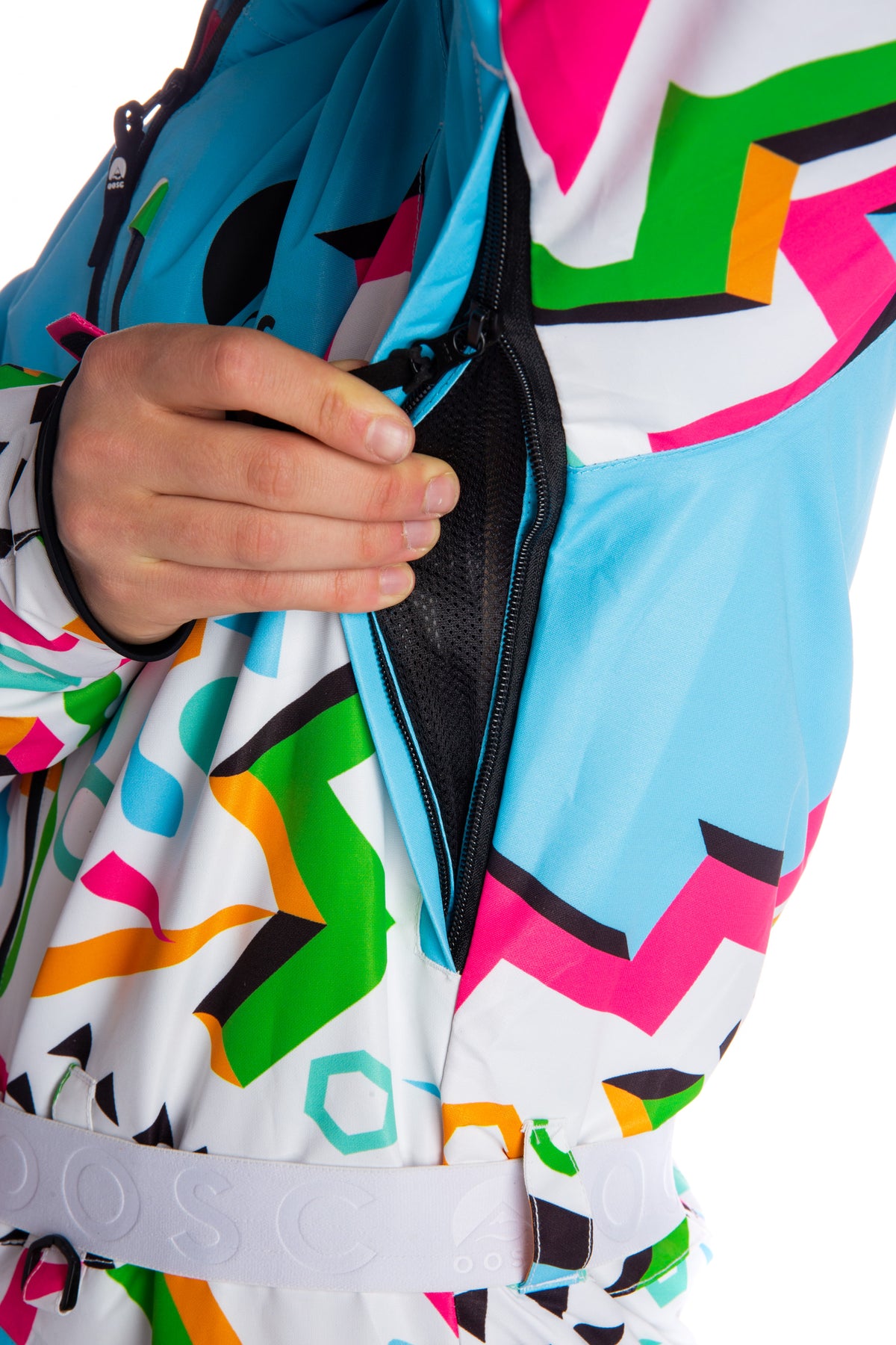 The Geodisiac | Mens Retro Neon Ski Suit - Shinesty