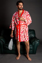 The Hot-Blooded Handbook | Valentines Day Party Kimono - Shinesty