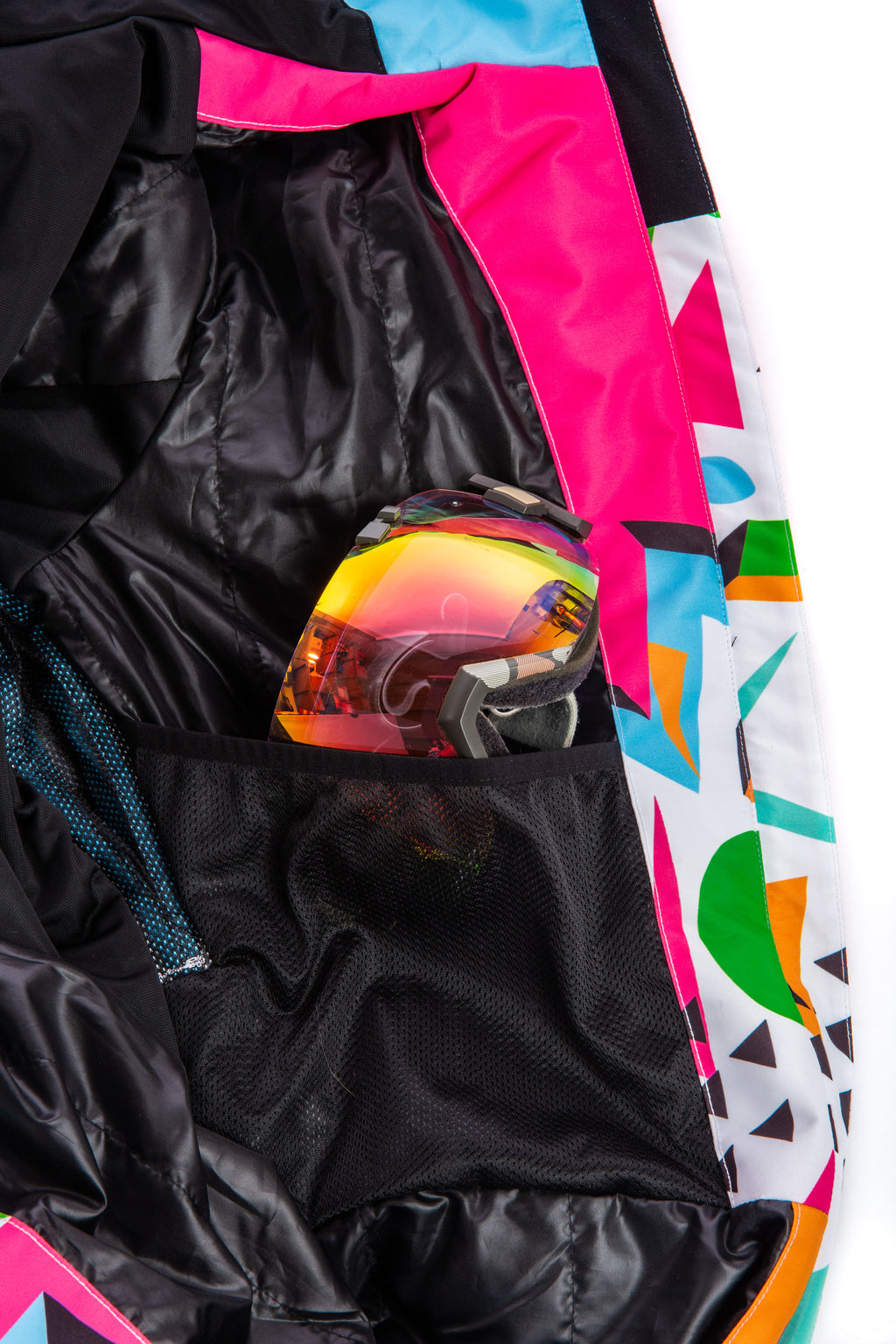 The Geodisiac | Mens Retro Neon Ski Suit - Shinesty