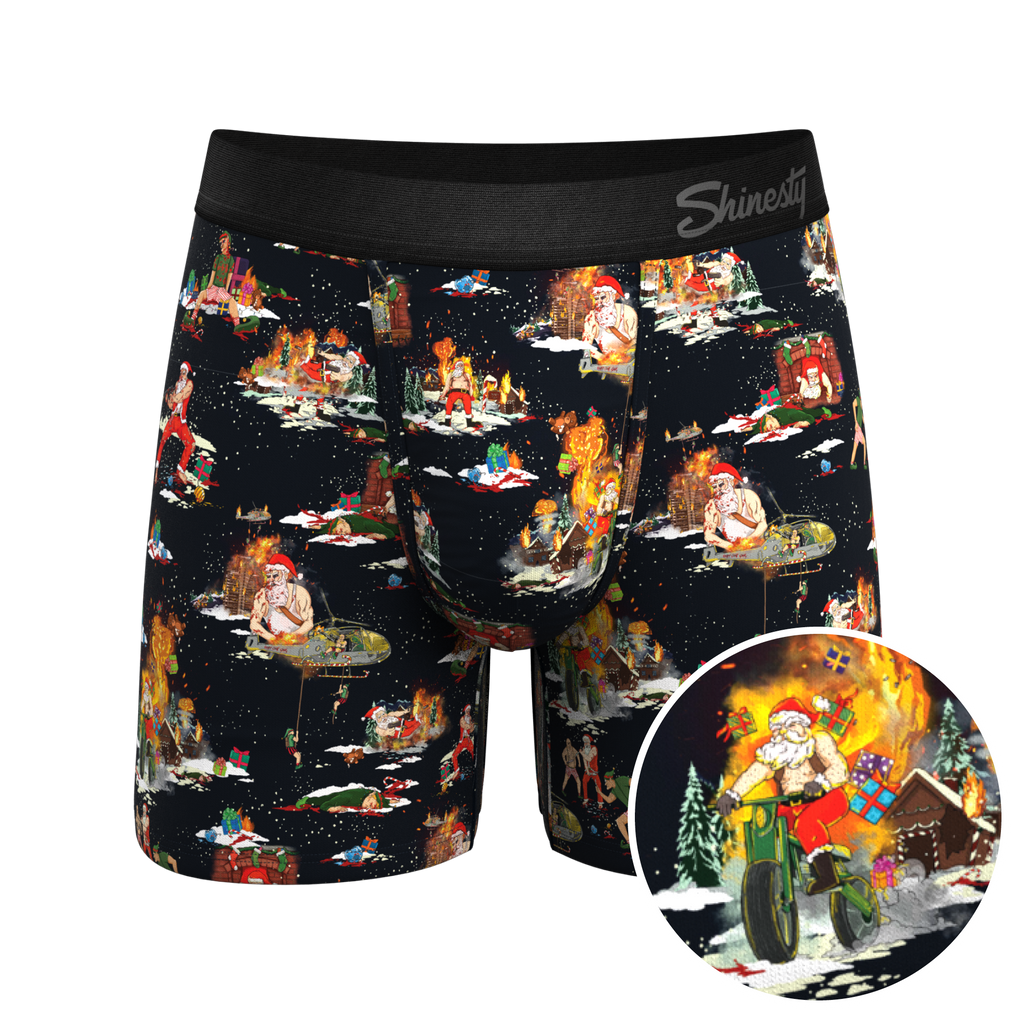 The 12 Slays of Christmas | Christmas Scene Ball Hammock® Pouch Underwear - Shinesty