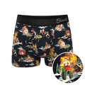 The 12 Slays of Christmas | Christmas Scene Ball Hammock® Pouch Trunks Underwear - Shinesty