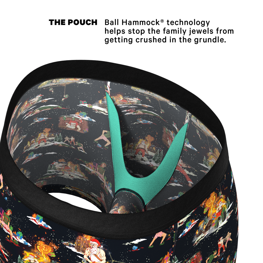 The 12 Slays of Christmas | Christmas Scene Ball Hammock® Pouch Underwear - Shinesty
