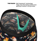 The 12 Slays of Christmas | Christmas Scene Ball Hammock® Boxer - Long Leg - Shinesty