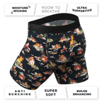 The 12 Slays of Christmas | Christmas Scene Ball Hammock® Boxer - Long Leg - Shinesty