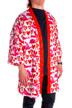 The Hot-Blooded Handbook | Valentines Day Party Kimono - Shinesty
