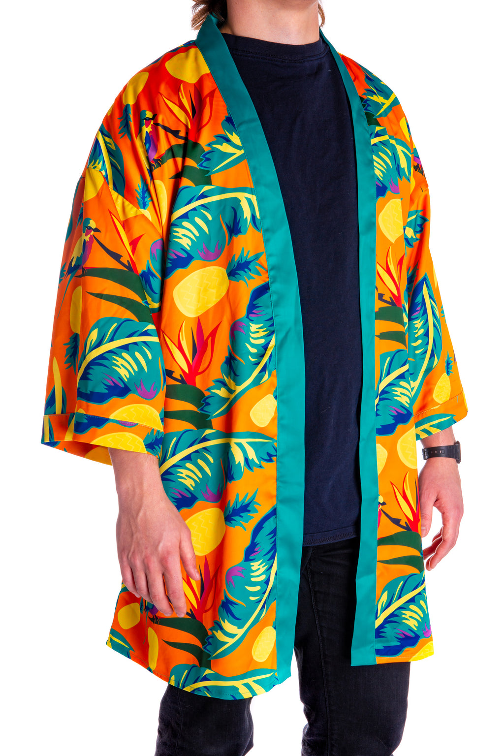 The Cruise Ship Casanova | Hawaiian Party Kimono - Shinesty