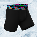 The 80s Called | Black and Neon paradICE™ Cooling Ball Hammock® Pouch Underwear - Shinesty