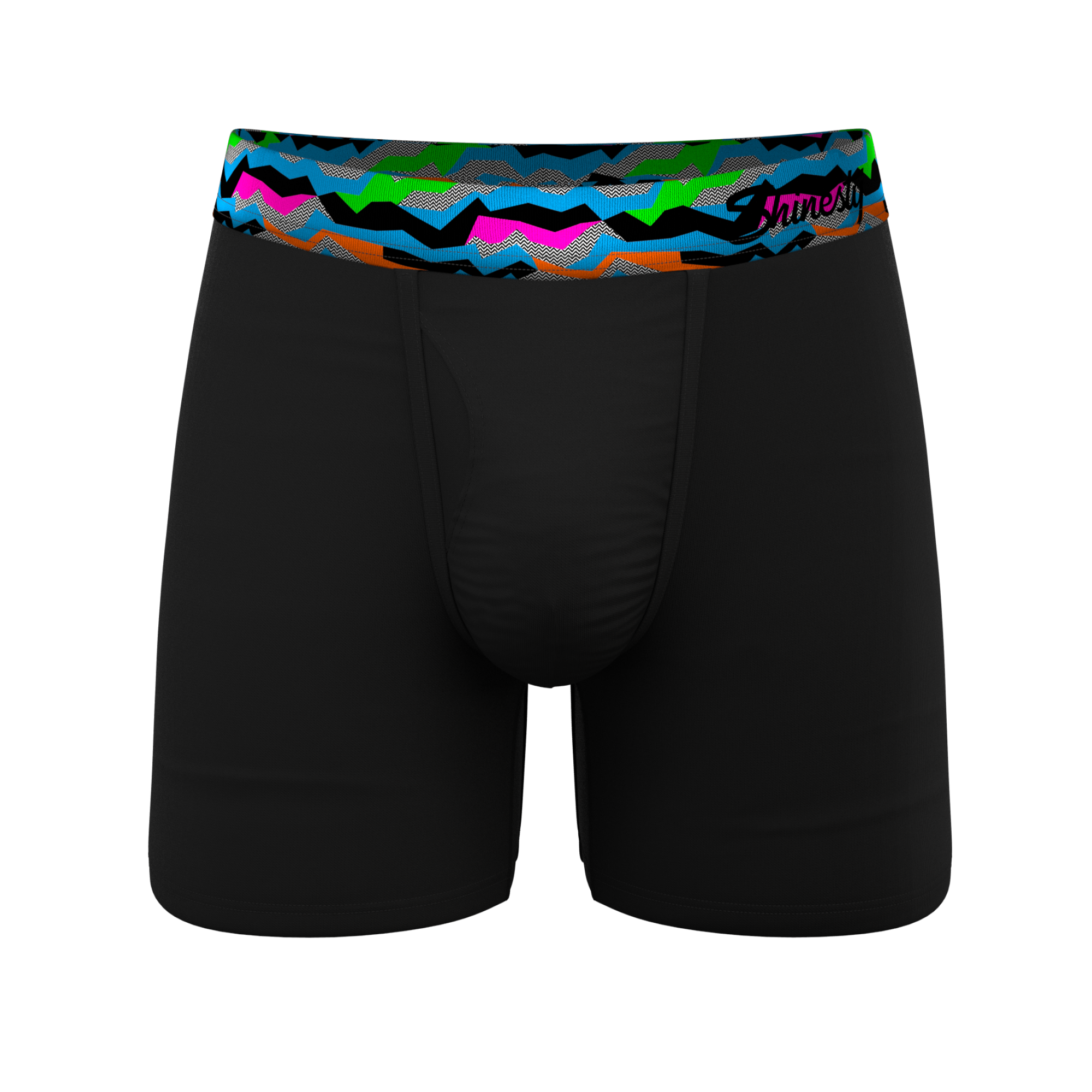 The 80s Called | Black and Neon paradICE™ Cooling Ball Hammock® Pouch Underwear - Shinesty