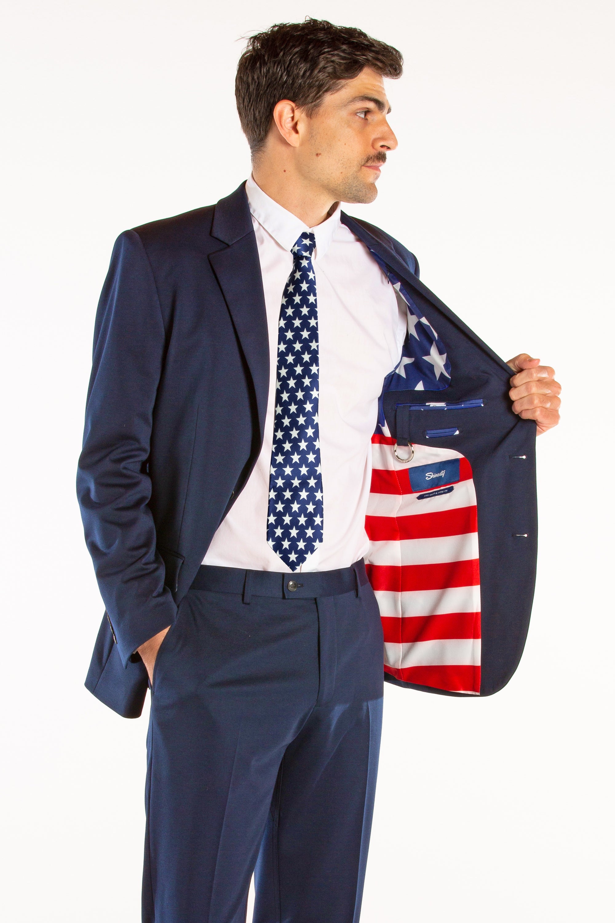 The Alpha | American Flag Ultimate Suit - Shinesty
