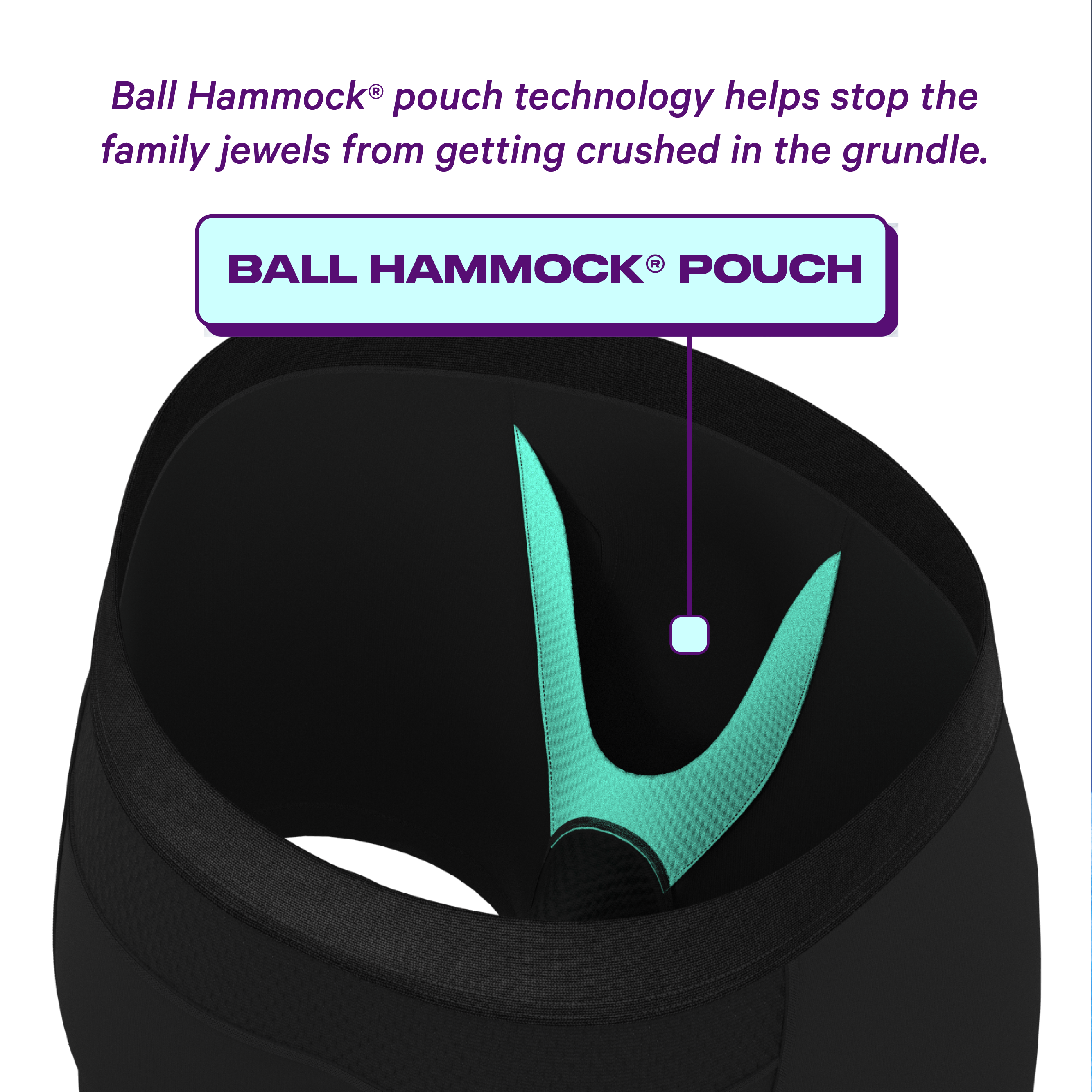 The About This Long | Lady Hands paradICE™ Cooling Ball Hammock® Underwear - Shinesty
