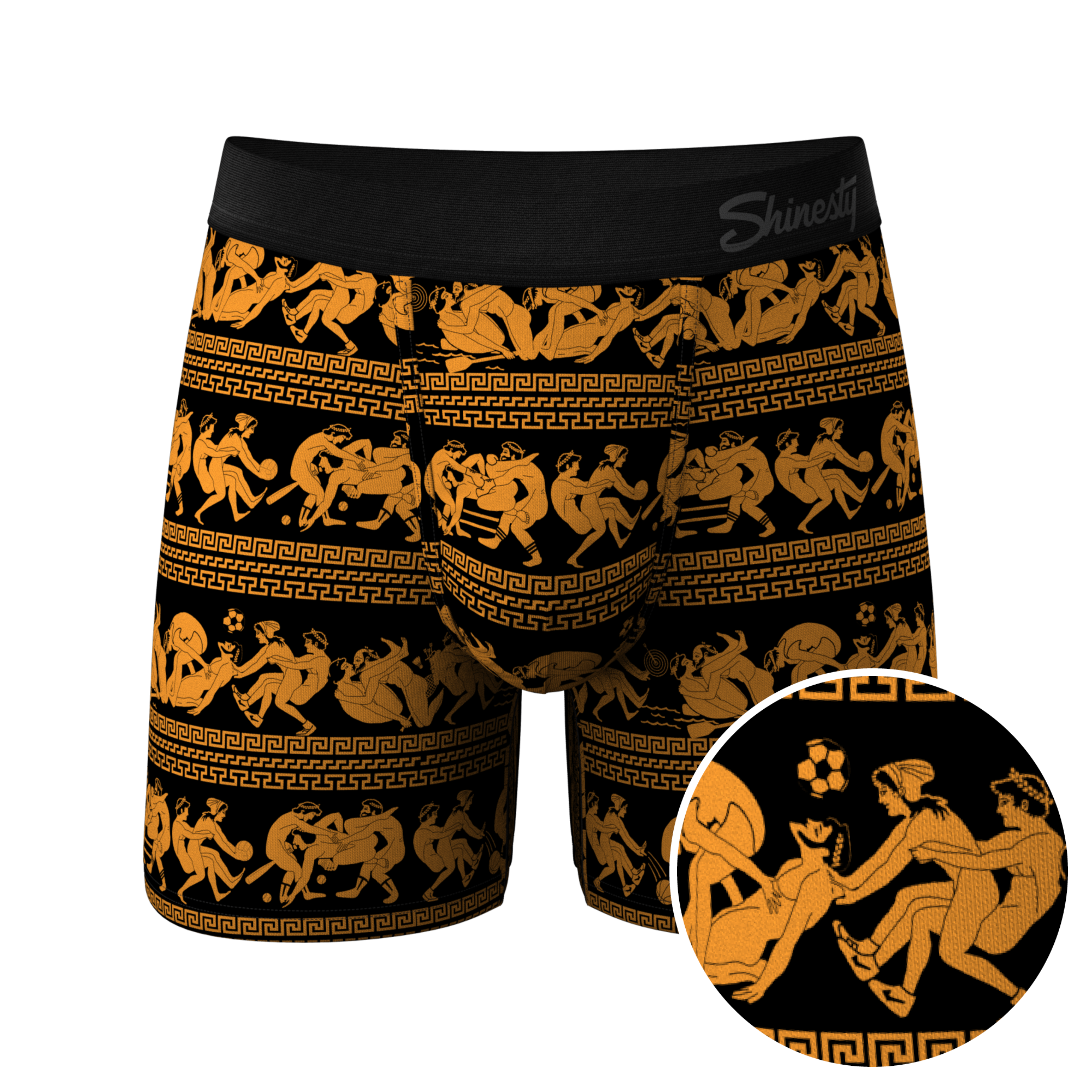 The Ancient Twister | Ancient Vase Ball Hammock® Pouch Underwear - Shinesty