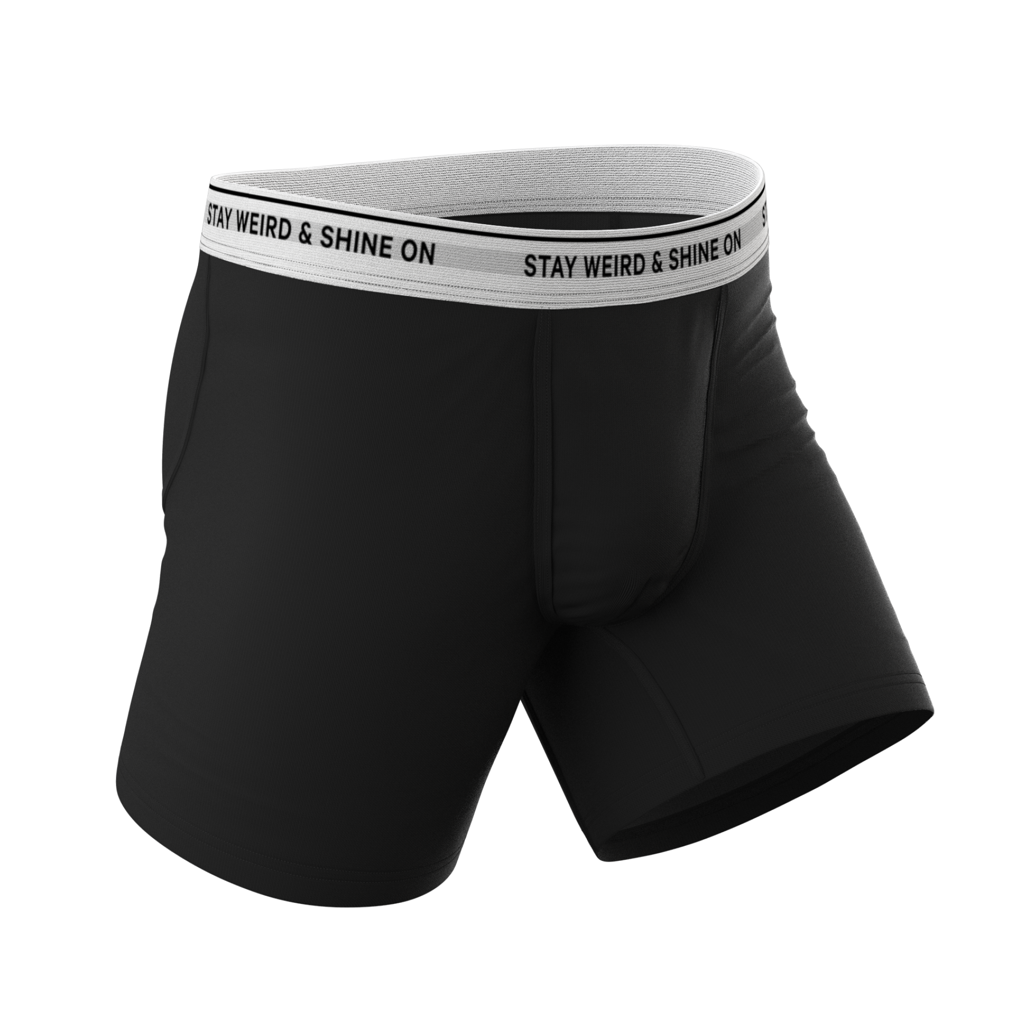 The Anthem | Black Shinesty Ball Hammock® Pouch Underwear - Shinesty