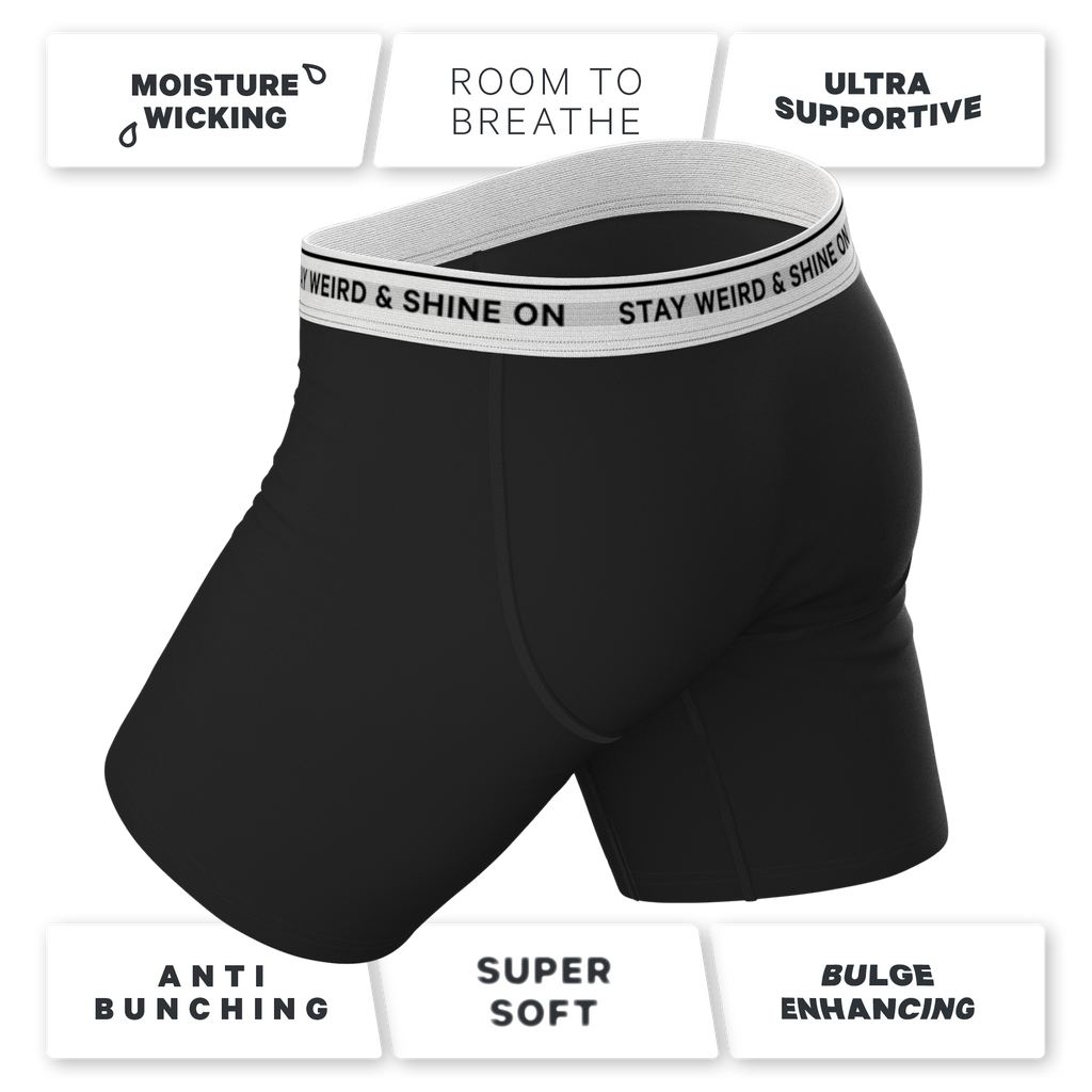 The Anthem | Black Ball Hammock® Boxer - Long Leg - Shinesty