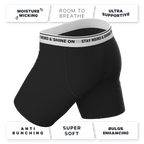 The Anthem | Black Ball Hammock® Boxer - Long Leg - Shinesty